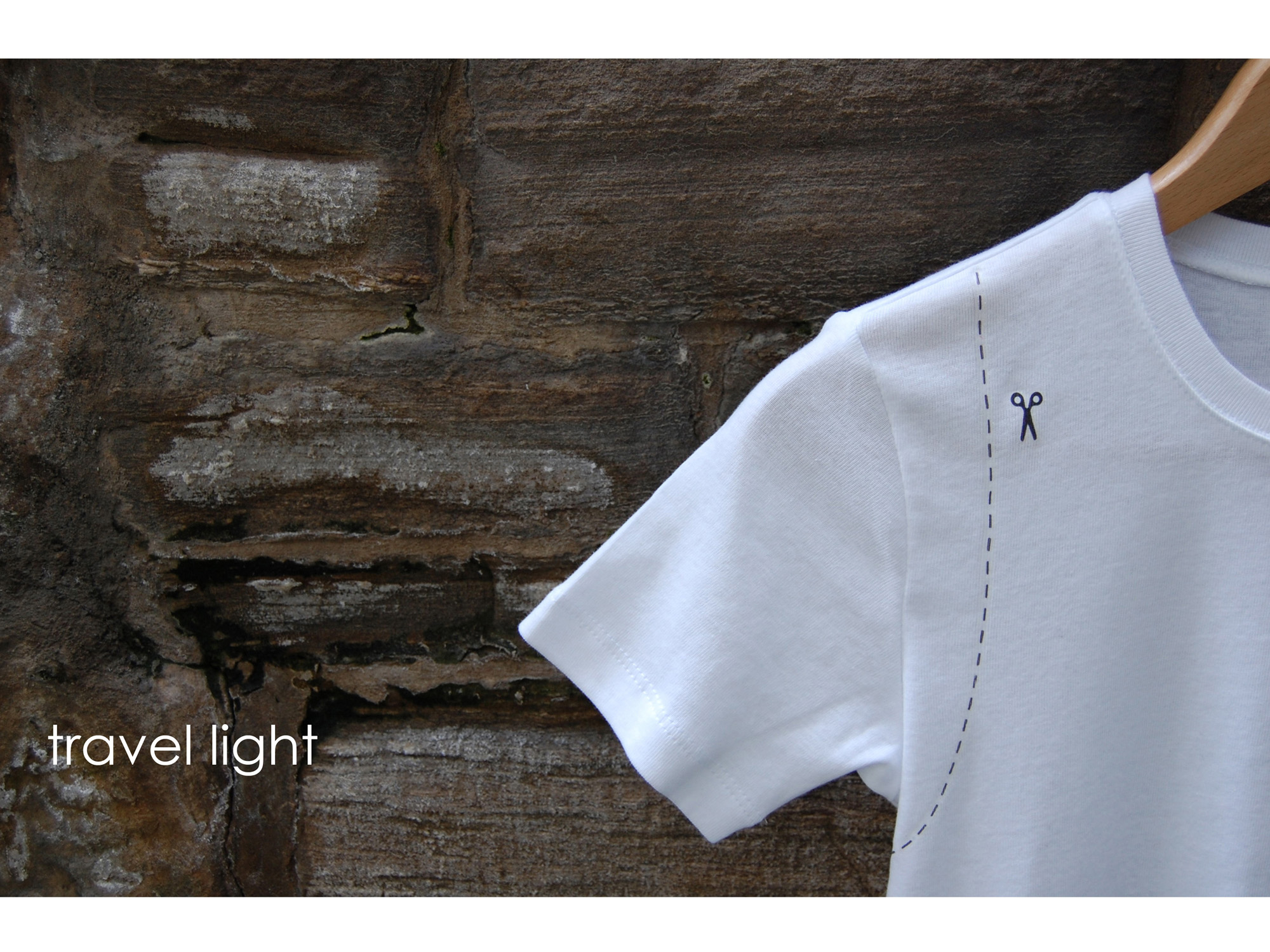 Travel Light - T-shirt concept