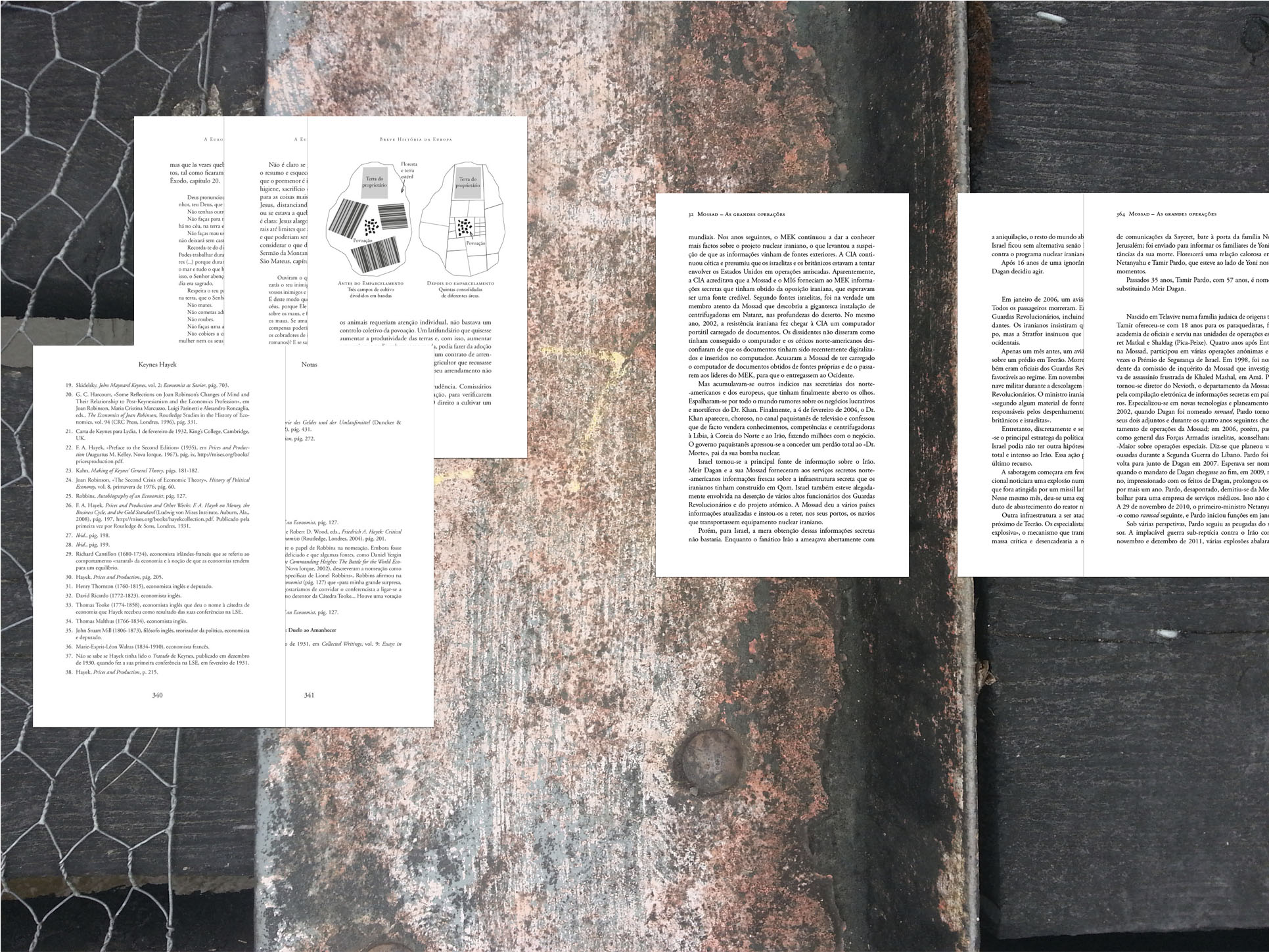 Book page layout design – Grupo LeYa
